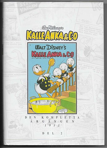 Kalle Anka & C:O Den Kompletta Årgången 1951 Del 2 VF/NM Senare Upplaga