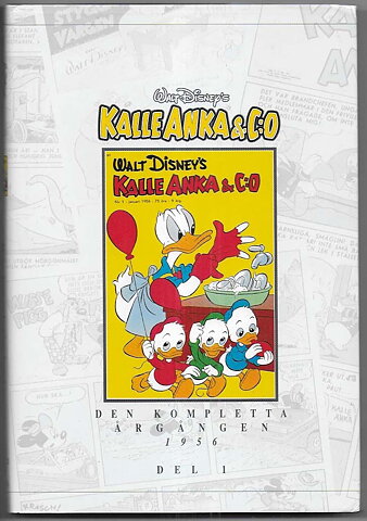 Kalle Anka & C:O Den Kompletta Årgången 1956 Del 1 VF/NM 1:a Upplaga