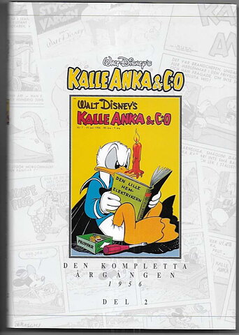 Kalle Anka & C:O Den Kompletta Årgången 1956 Del 2 VF/NM 1:a Upplaga