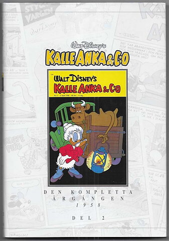 Kalle Anka & C:O Den Kompletta Årgången 1958 Del 2 VF/NM 1:a Upplaga