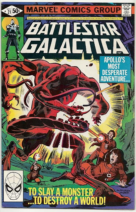 Battlestar Galactica # 21 VF-NM