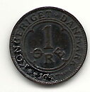 Danmark 1 öre 1907 1
