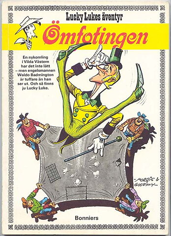 Lucky Lukes Äventyr Nr 2 VF- Reva 2 cm/1:a Upplaga