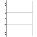 NUMIS 3C - Klara blad med 3 fickor (10-pack)