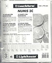 NUMIS 3C - Klara blad med 3 fickor (10-pack)