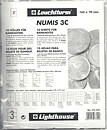 NUMIS 3C - Klara blad med 3 fickor (10-pack)