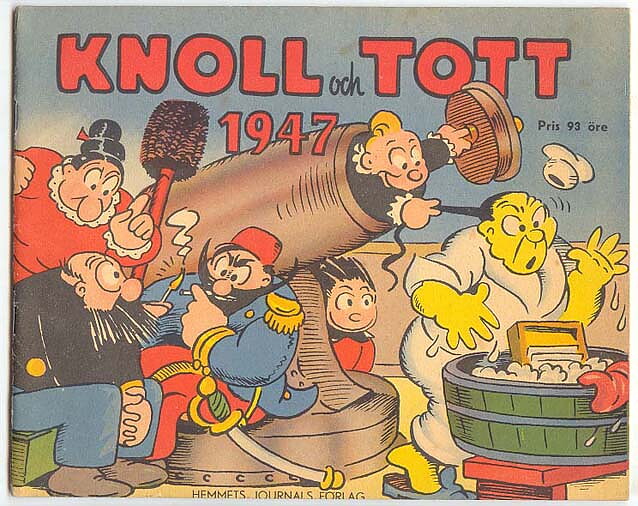 Knoll och Tott 1947 VF Ryggreva 4 cm