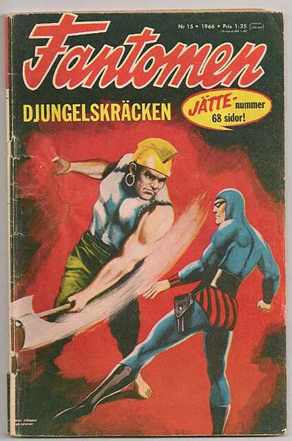 Fantomen 1966 Nr 15 FR/GD