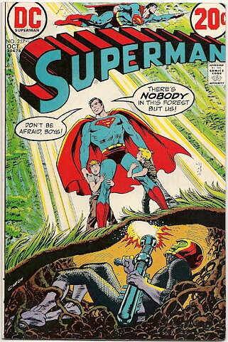 Superman # 257 VF/NM Prislapp