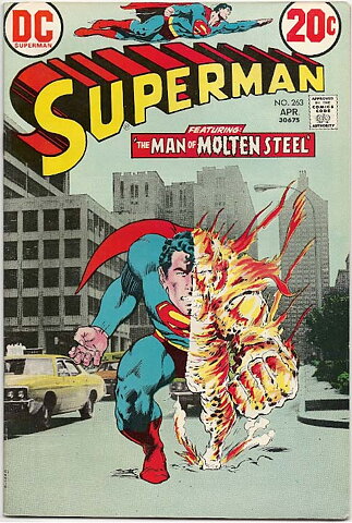 Superman # 263 VF Prislapp