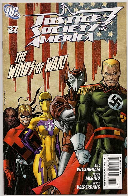Justice Society of America # 37 NM Ny Import