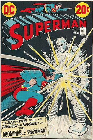 Superman # 266 VF/NM Prislapp