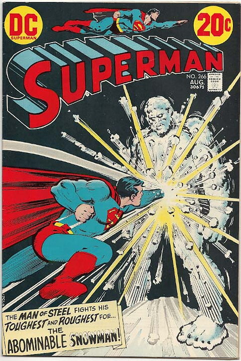 Superman # 266 VF/NM Prislapp