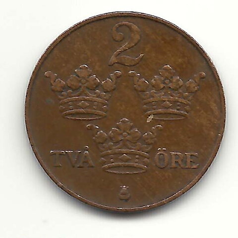 2 öre 1916/15 1