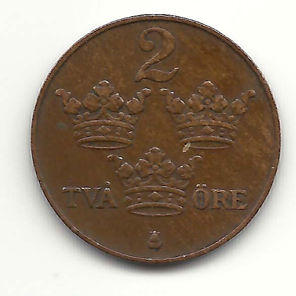 2 öre 1916/15 1