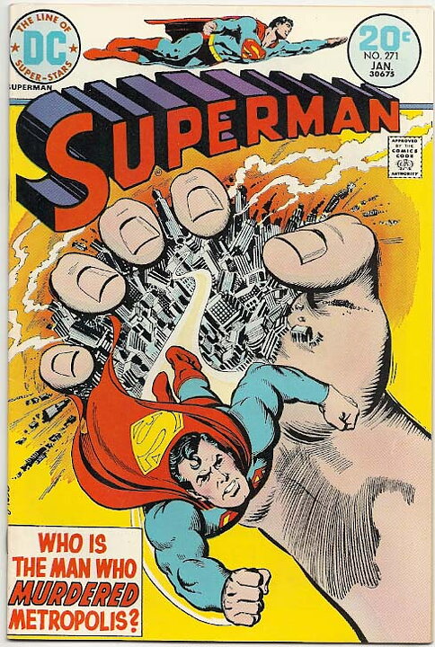 Superman # 271 NM Prislapp