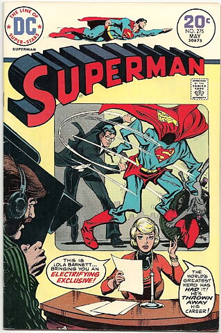 Superman # 275 FN/VF Prislapp