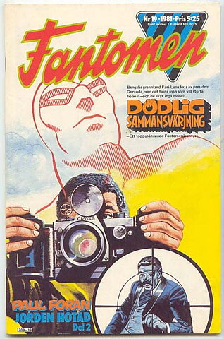 Fantomen 1981 Nr 19 VG/FN
