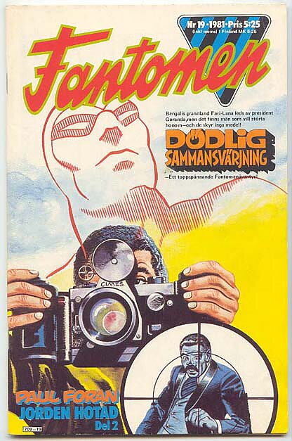 Fantomen 1981 Nr 19 VG/FN