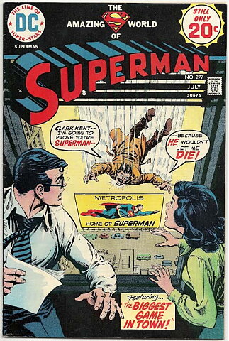 Superman # 277 VF Prislapp