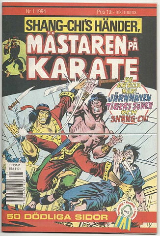 Mästaren På Karate 1994 Nr 1 NM Ny Oläst