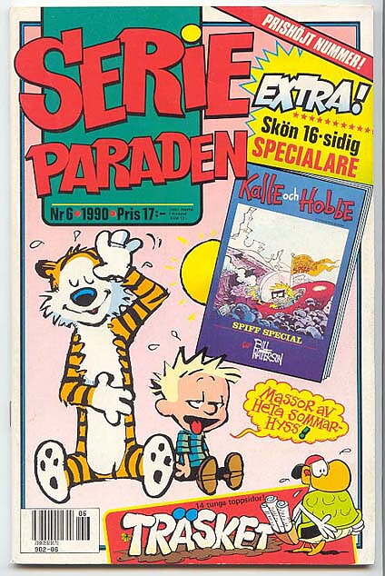 Serieparaden 1990 Nr 6 VF- med Bilaga