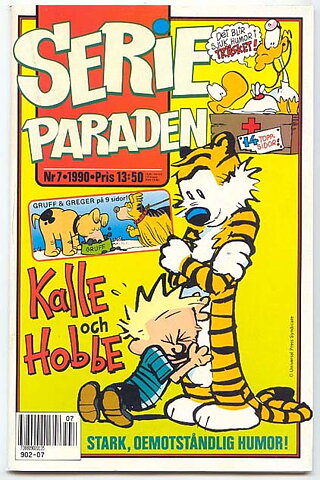 Serieparaden 1990 Nr 7 GD/VG