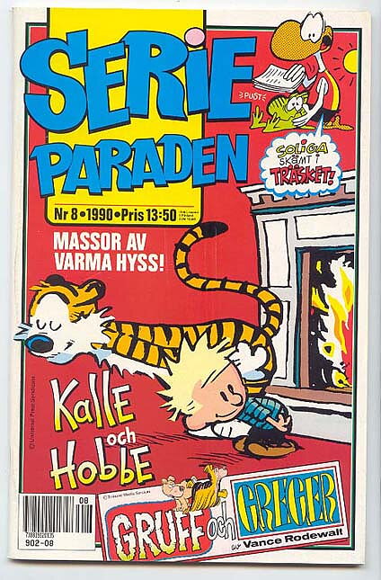 Serieparaden 1990 Nr 8 GD