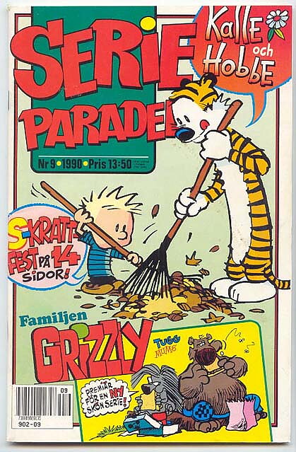 Serieparaden 1990 Nr 9 VG+