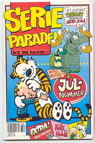 Serieparaden 1990 Nr 10 VG+ Pren-ex