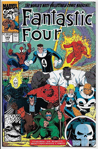 Fantastic Four # 349 VF/NM