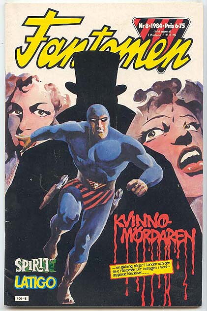 Fantomen 1984 Nr 8 VG/FN