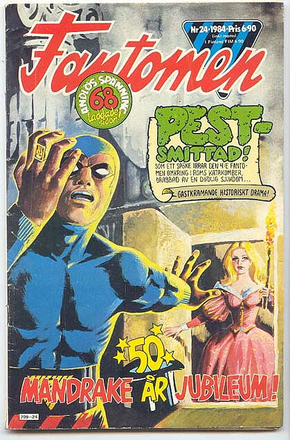 Fantomen 1984 Nr 24 VG