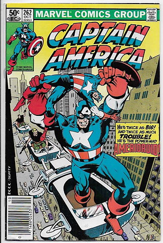 Captain America # 262 VF-