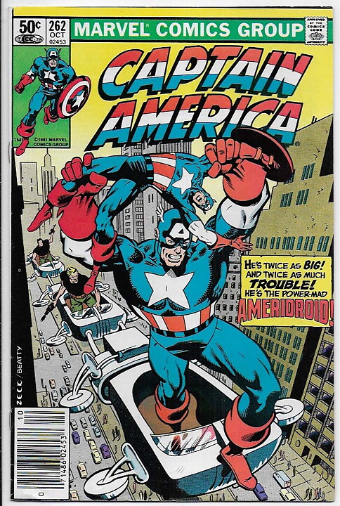 Captain America # 262 VF-
