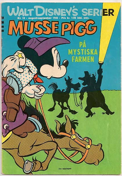 Walt Disney's Serier 1965 Nr 18 VG+