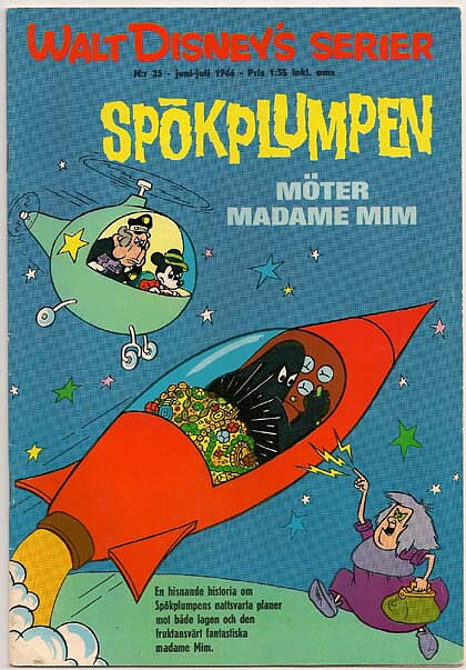 Walt Disney's Serier 1966 Nr 23 FN/VF