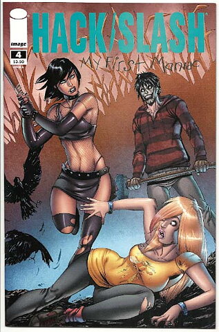 Hack/Slash: My First Maniac # 4 Cover A NM Ny Import