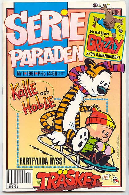 Serieparaden 1991 Nr 1 VF