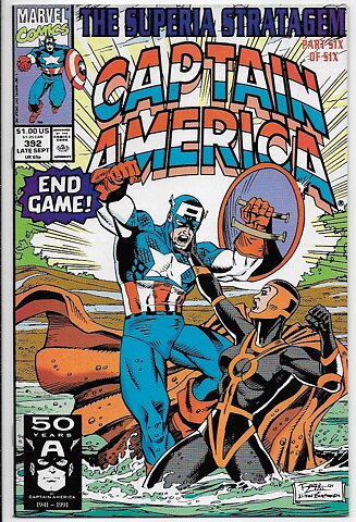 Captain America # 392 NM-