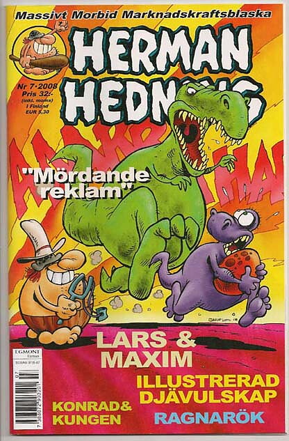 Herman Hedning 2008 Nr 7 NM Ny Oläst