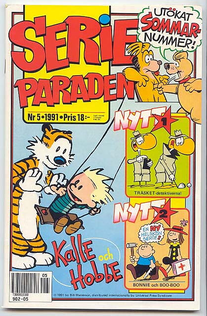 Serieparaden 1991 Nr 5 VF+