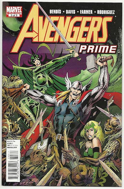 Avengers Prime # 3 NM Ny Import