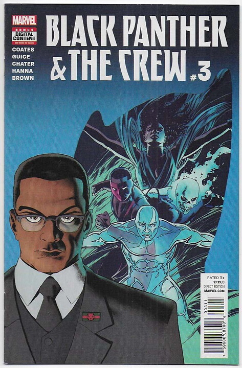 Black Panther and The Crew # 3 NM-