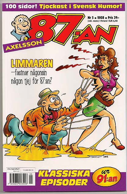 87:an Axelsson 2008 Nr 5 NM Ny Oläst