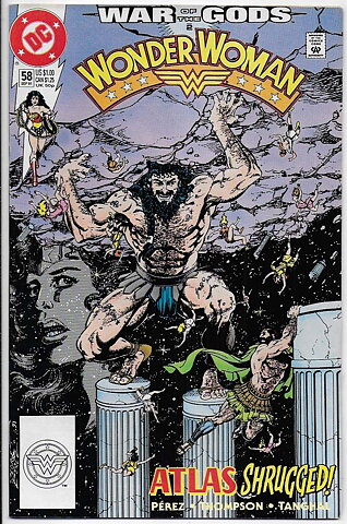 Wonder Woman 2nd Series # 58 NM-