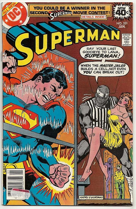 Superman # 331 NM Prislapp