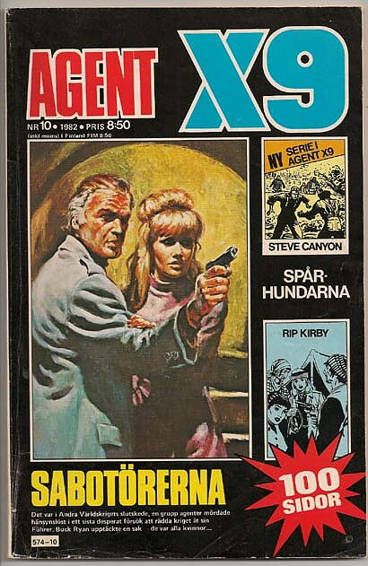 Agent X9 1982 Nr 10 VG