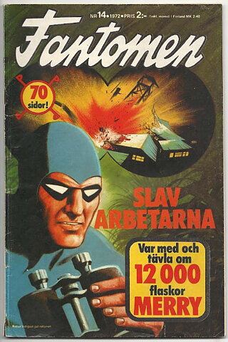 Fantomen 1972 Nr 14 VG-