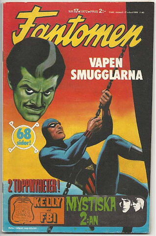 Fantomen 1972 Nr 17 VG